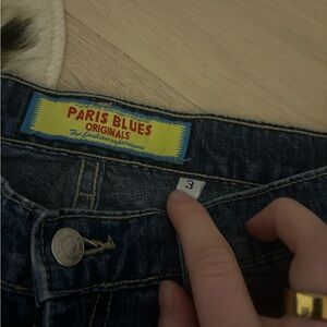 Vintage paris blue bootcut jeans